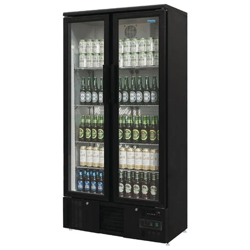 Polar G-Series Upright Back Bar Cooler with Double Hinged Doors 490Ltr - GJ449-A